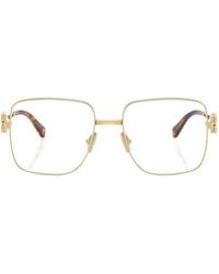 Miu Miu - Eyewear Square Frame Glasses - Lyst
