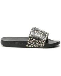 Ferragamo - Ferragamo Gancini Pattern Sandals - Lyst