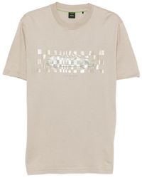 BOSS - X Porsche Graphic-Print T-Shirt - Lyst