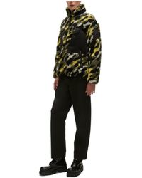 Moose Knuckles - Printed Velvet Zipper Jacket - Lyst
