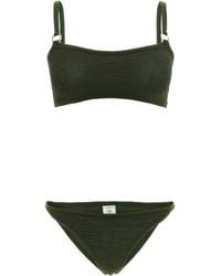 Hunza G - Iris Hoop Detail Bikini - Lyst