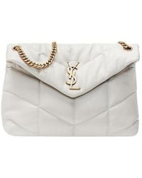 Saint Laurent - Medium Loulou Quilted Puffer Shoulder Bag - Lyst