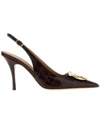 Ferragamo - Pointed-Toe High-Heeled Sandals - Lyst