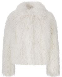 Tagliatore - Short Curly Sheepskin Jacket - Lyst
