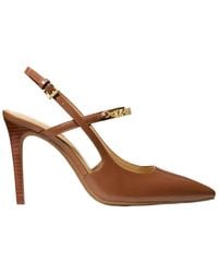 MICHAEL Michael Kors - Dina Flex Studded Leather Court Pumps - Lyst