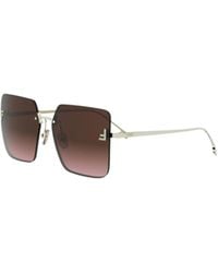 Fendi - Square Sunglasses - Lyst