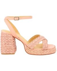 Castañer - Castañer Multicolour Raffia Leather - Lyst