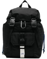 A.P.C. - Foldover Top Backpack - Lyst