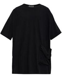 Yohji Yamamoto - Crew Neck Short-Sleeved T-Shirt - Lyst