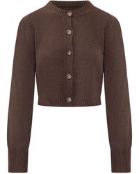 Loulou de Saison - Button-Up Knitted Cardigan - Lyst