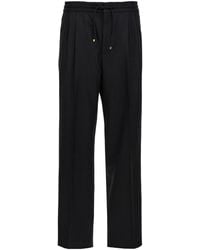 Brunello Cucinelli - Drawstring Elastic Waist Pants - Lyst