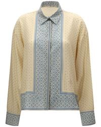 Ermanno Scervino - Boxy Printed Shirt - Lyst