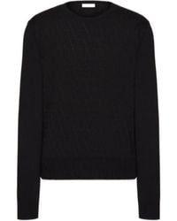 Valentino - Toile Iconographe Jacquard Knit Jumper - Lyst
