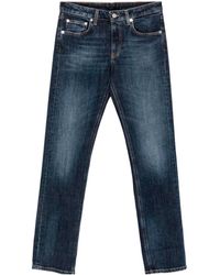 Dondup - Coco Faded Straight-Leg Jeans - Lyst