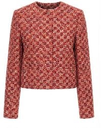 Gucci - Gg Tweed Jacket - Lyst