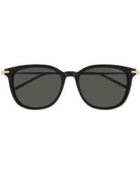 Montblanc - Eyewear Square Frame Sunglasses - Lyst