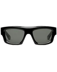 Gucci - Eyewear Rectangular Frame Sunglasses - Lyst