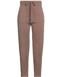 Max Mara - Solid Color Knitted Tapered Pants - Lyst