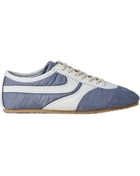 Dries Van Noten - Panelled Lace-Up Sneakers - Lyst