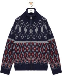 Loewe - Zip-Up Cardigan - Lyst