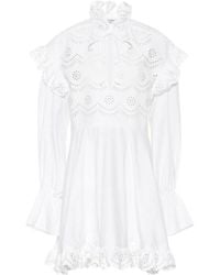 Philosophy Di Lorenzo Serafini - Logo High-Necked Hollowed-Out Dress - Lyst