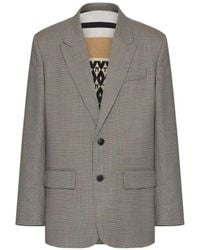 Valentino - Peak-Lapel Single-Breasted Blazer - Lyst