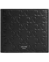 Celine - Bi-Fold Wallet With Coin Compartment - Lyst