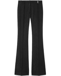 Versace - Pattern-Printed Creased Trousers - Lyst