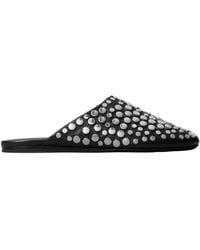 Tory Burch - Mules Cloutées En Cuir - Lyst