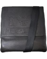 Emporio Armani - Logo Details Cross-Body Bag - Lyst
