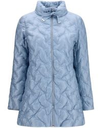 Herno - Quilted Midi Down Jacket - Lyst