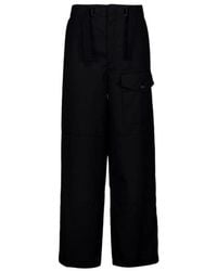 AURALEE - Belted Cargo Pants - Lyst