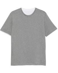 Eleventy - Cotton T-Shirt - Lyst