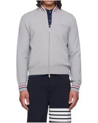 Thom Browne - Browne 65 Intarsia Bomber Jacket - Lyst