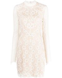 Stella McCartney - Floral Lace Shift Dress - Lyst