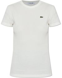 Lacoste - T-Shirt With Logo - Lyst