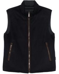 Moorer - Double-Sided Quilted Cotton Vest - Lyst