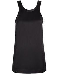 TOTEME - Satin Tank Top - Lyst
