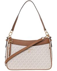 Michael Kors - Michael Jet Set Medium Logo Shoulder Bag - Lyst
