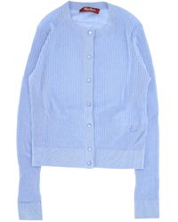 Max Mara - Studio Crewneck Button-Up Cardigan - Lyst
