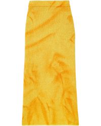 Gabriela Hearst - Dorcas Tie-Dyed Cashmere Midi Skirt - Lyst