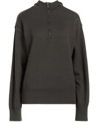 Burberry - Solid-Color Hooded Knit Jacket - Lyst