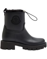 Moncler - Kickstream Rubber Wellington Ankle Boots - Lyst