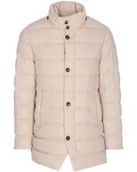 Herno - Single Breasted Down Jacket - Lyst