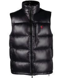 Polo Ralph Lauren - Zipped Sleeveless Gilet - Lyst