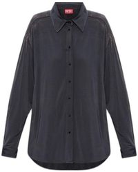 DIESEL - Long-Sleeve Shirt - Lyst