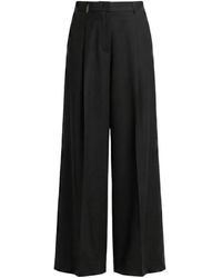 Peserico - Tailored Wide Leg Trousers - Lyst