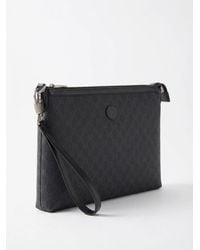 Gucci - Logo Patch Monogrammed Crossbody Bag - Lyst