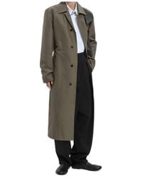 Bottega Veneta - Silk And Nylon Trench Coat - Lyst