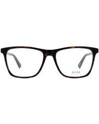ZEGNA - Square Frame Glasses - Lyst